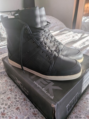 Mens motorcycle boots sized - motorcycle,
