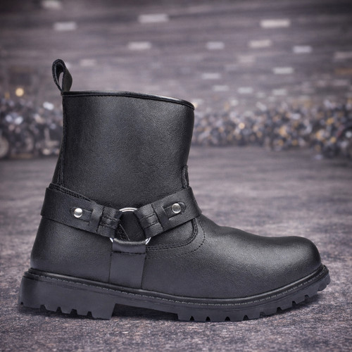 Short leather cruiser style - leather,