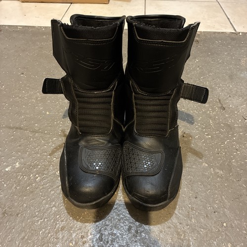 Black leather men midi - black,