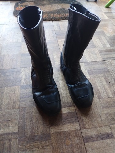 Akito motorcycle boots - boots, black