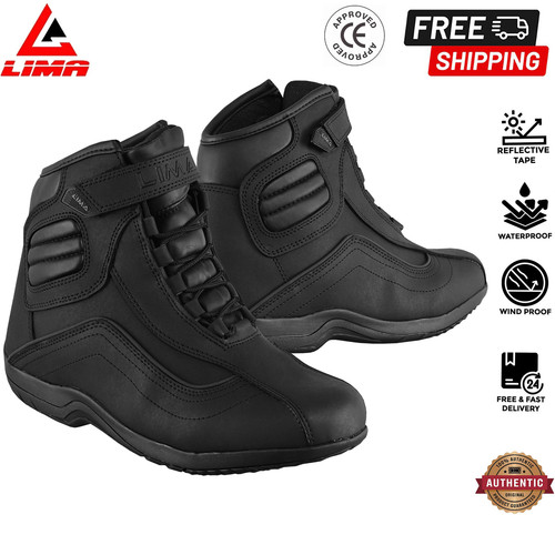 Men motorbike riding shoes - motorbike,