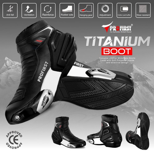 Men motorcycle leather - motorcycle, boot
